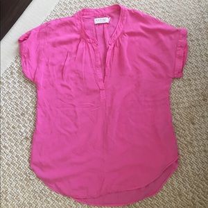 Velvet by Graham and Spencer pink blouse